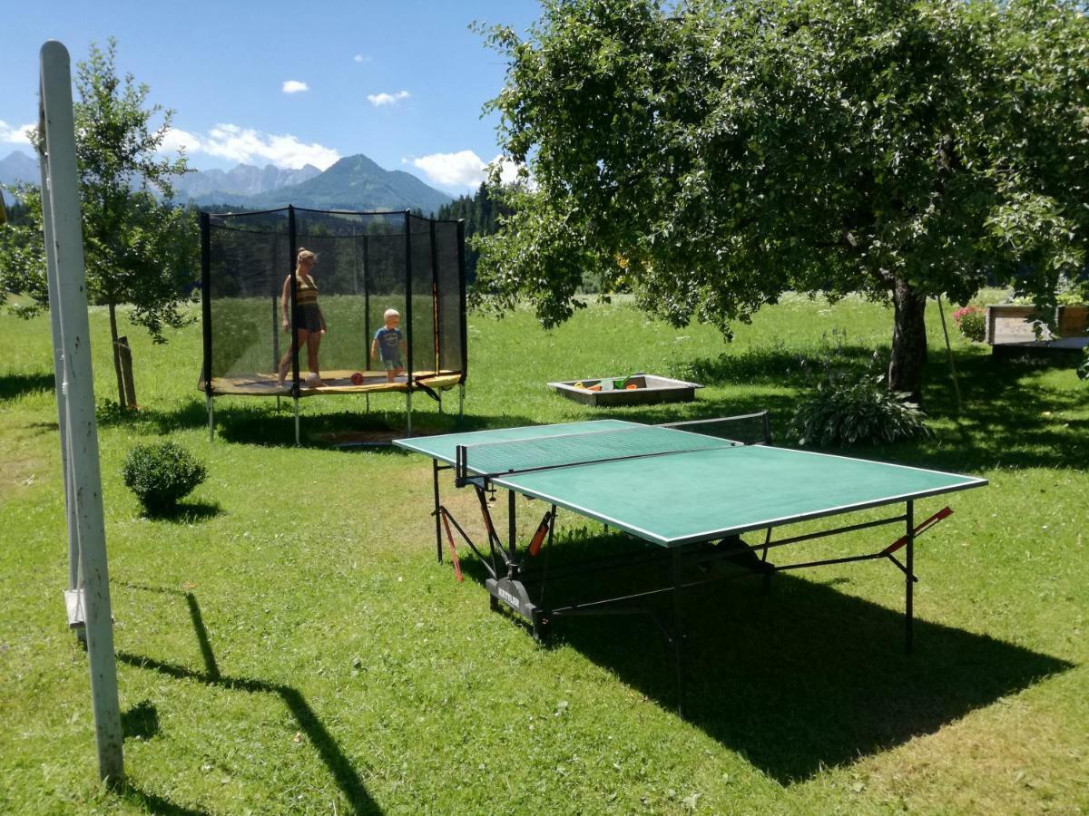 Gaestehaus Gruenbacher Kossen Bagian luar foto